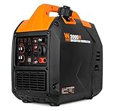 WEN 56202i Super Quiet 2000-Watt Portable Inverter Generator, CARB Compliant