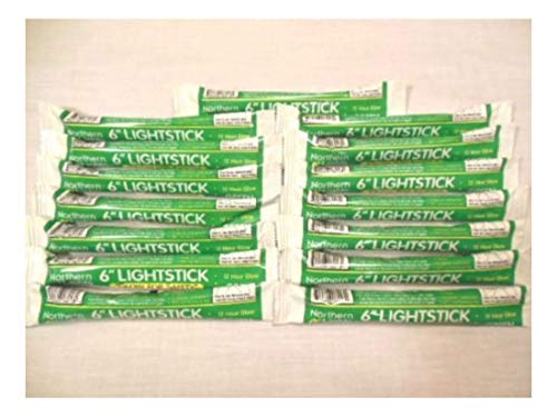 Lot of 30 Emergency Light Sticks 12 Hour Green Disaster Survival Made in USA