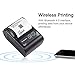 Thermal Printer Mini 58mm Portable Thermal Bluetooth Printer Receipt Printer with MHTReceipt App Thermal Printing, Compatible with Android/iOS Phone Printingthumb 1