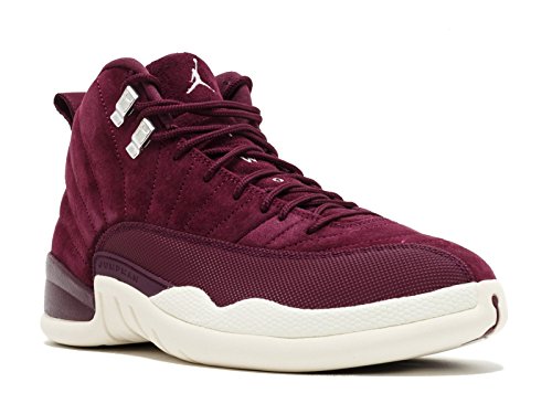 Jordan men air 12 retro burgundy bordeaux sail-metallic…