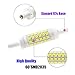 Attaljus R7s LED Bulb 78mm Dimmable, 45W Halogen Bulbs Equivalent, 5W 110V Double Ended J78 Floodlight, 6000K Daylight White J Type T3 Light Bulb for Flood Lamp (2 Pack)