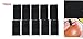 Uxcell a11011200ux0303 Black Stretchy Finger Sleeve Protector (Pack of 10)