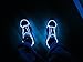 ZITRADES EL Wire Portable Neon Light for Parties, Halloween DIY Decoration (3m 9ft, White)
