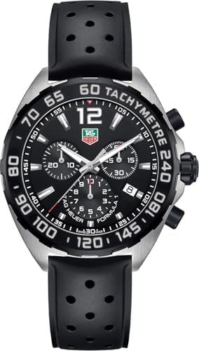 Amazon.com: Tag Heuer Carrera Black Dial Automatic Men's