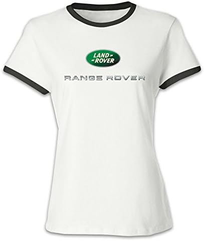 Range Rover Logo Lady Baseball T-shirt Black