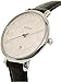 Fossil Women's Jacqueline Quartz Stainless Steel and Leather Casual Watch, Color: Silver-Tone, Black (Model: ES3972)