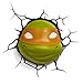 3DLightFX Nickelodeon TMNT Michelangelo 3D Deco Light