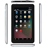 Haehne 7 Inches Tablet PC, Google Android 6.0 Quad Core, 1024 x 600 Screen, Dual Cameras, 1GB RAM 16GB ROM, 2800mAh, WiFi, Bluetooth, HDMI, with Stand Leather Case