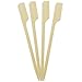 Houseables Bamboo Skewers, Appetizer Picks, Paddle Sticks, Toothpicks, 2000 Pcs, 3.5 Inch, Flat, Mini, Natural, Extra Sharp, BBQ Skewers, For Food, Barbecue Grill, Party, Sandwich, Kabob, Cocktail