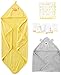 Simple Joys by Carter's Baby 8-Piece Towel and Washcloth Set, Yellow/Grey, One Size primary