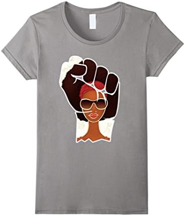 Women's Civil Rights Black History Movement Shirt Small Slate