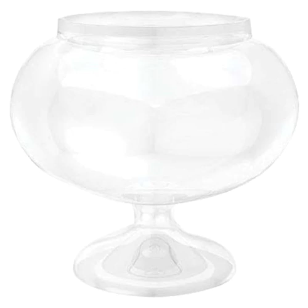 (PKT) Candy Buffet Short Pedestal Jar Container 15cm