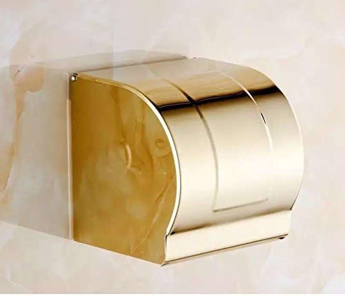 European gold-plated toilet tissue holder/ square of toilet paper tray/ fully waterproof toilet paper towel box/ toilet grass tray-B