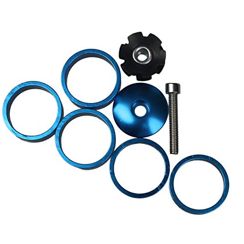 GANOPPER 1 1/8 inch Alumium Road Bike Stem Spacers MTB Headset Spacer