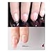 Magical Nail Extension Silk Fiberglass,Nail Care Fiberglass Silk Nails Wrap Stickers for Gel Extension Nail Art Tools