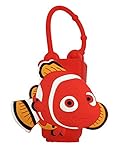 Travel Bottle Holders Finding Dory Nemo PVC Embossed Lotion Hand Gel Sanitizer Holder Case Cover, Nemo, 1 oz.