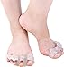 Corewill Toe Separator Gel Toe Stretchers Bunion Relief Toe Straightener for Yoga and Sports Activities (2 Packs)