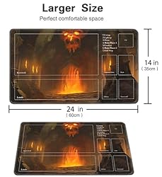 SOTWONSO Board Game TCG Playmat Table Mats Games