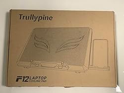 Trullypine Laptop Cooling Pad with 12 Quiet