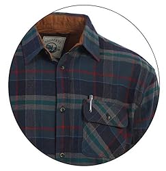 Gioberti Men's Brushed Flannel 100% Cotton Plaid