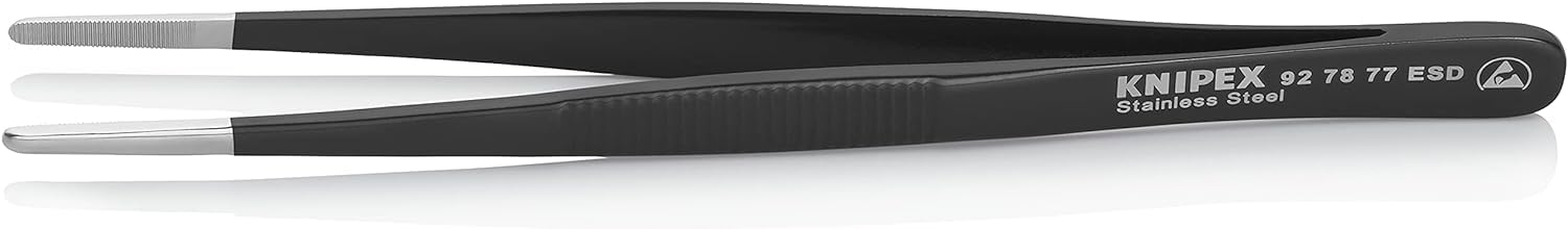 KNIPEX 92 78 77 ESD Precision Tweezers ESD 145 mm