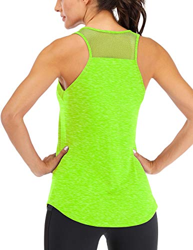 Neon green racerback tank top Clearance