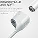 MOTONG 2 Package Anti-Lost Strap With Magnetic String Rope Connector For iPhone X/ 8 PLus/ 8/ 7 Plus/ 7 AirPods(Off- White)