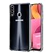 QHOHQ Case for Galaxy A20S, Transparent Ultra Slim Thin Soft Silicone TPU Anti-Fall Case for Samsung Galaxy A20S (Clear)