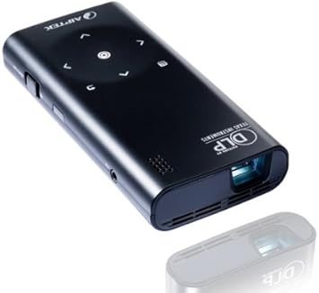 Aiptek VR6 - Proyector (640 x 480, 500:1, 50 lúmenes ANSI), negro ...