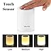 Life-Glo Night Lamp with Portable Wireless Bluetooth Speaker, Smart Touch Control LED Color Changing Bedside Table Lamp with Dimmable Warm Night Light Perfect for Gifts