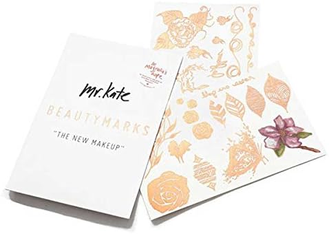 Mr Kate Rose Gold Beauty Marks: The New Make Up (Temporary Rose Gold Foil Beauty Designs)