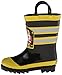 Western Chief Boys Waterproof Printed Rain Boot with Easy Pull on Handles - F.d.u.s.a, 12 M US Little Kid