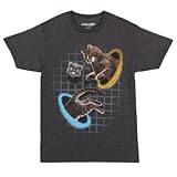 Portal Jumping Cat Adult T-Shirt