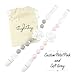 Pacifier Clip Girl, BPA Free Silicone Teether, Set of 2 (Petal Pink/Soft Gray/White)