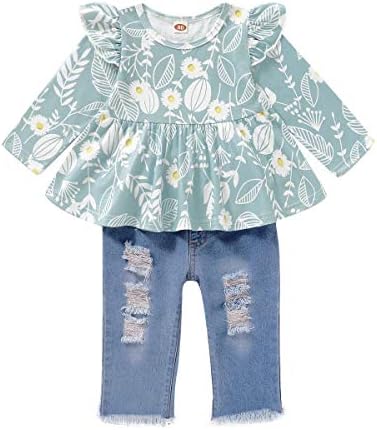 little girl denim outfits