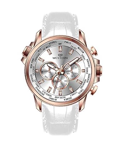 Western Watches Chronograph Gents Watch - W1832GPPB010F