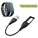 EveShine 2Pcs Fitbit Flex Charger, Replacement USB Charger Cable for Fitbit Flex Band Wireless Activity Bracelet (20cm, 2 Pack, Black)