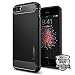 Spigen Rugged Armor Designed for Apple iPhone SE Case (2016) - Black primary