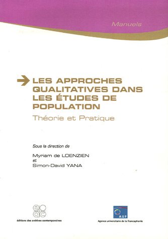 Les  approches qualitatives dans les études de population