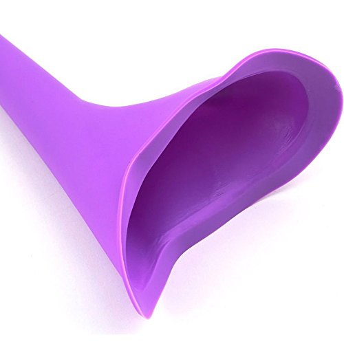 Moonight Female Urination Device (Universal Portable Urinal)- Women Lightweight Silicone Urinal great for outdoor camping travel (Purple, 2pcs)