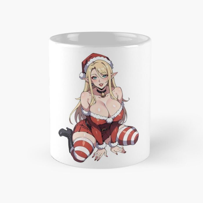 Wowlalashop Lewd Big Tiddies Christmas Anime Girl