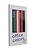 Pun Labs - The Office TV Show-Inspired Colored Pencil Set - 12 Parody Pencils for Fans - Foil-Stamped Quotes from The Office - Funny Humor Supplies - Assorted Colors | Ideal for Collectors & Artists