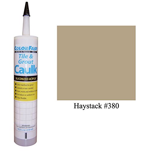 Color Fast Caulk Matched to Custom Building Products (Haystack Unsanded)