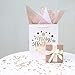 UNIQOOO 60 Sheets Premium Metallic Rose Gold Tissue Gift Wrap Paper Bulk, 20