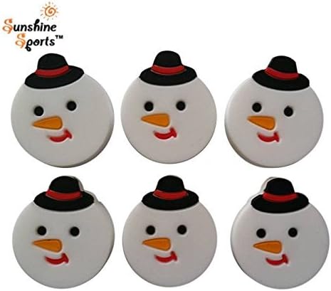Sunshine Sports Sports Edition Tennis Vibration Dampeners (6pcs Pack)