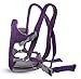 Homure Summer Ultralight Ventilate 3 in 1 Baby Carrier Baby Wrap Sling Hold Baby Artifact for 3 Months to 16 Months Baby (Purple)
