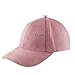 VANCOL Soft Faux Leather Suede Hat Baseball Cap (Black)