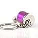 maycom Creative Auto Part Model Gear Box Keychain Six-speed Manual Transmission Shift Lever Keyring Key Chain Ring Keyrings Keyfob (Rainbow)