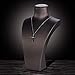 Cremation Jewelry Hawser Cross Pendant Memorial Urn Necklace for Ashes for Men,Black Silver