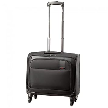 VIP Polyester Expander Black Messenger Bags